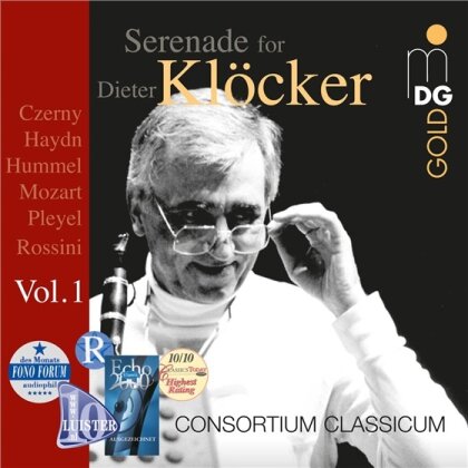 Klöcker Dieter / Consortium Classicum & Rossini/Hummel/Pleyel/Czerny/Haydn/+ - Serenade Für Dieter Klöcker (7 CDs)