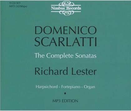 Richard Lester & Domenico Scarlatti (1685-1757) - Kompl. Sonaten Fuer Cemb./Hammerkl. (9 CDs)