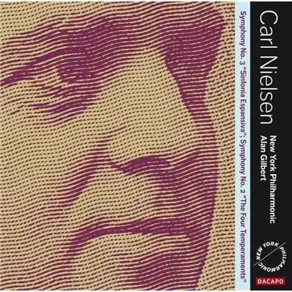 Carl August Nielsen (1865-1931), Alan Gilbert & New York Philharmonic - Sinfonien Nr. 2 & 3