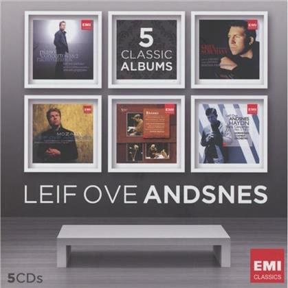 Leif Ove Andsnes & Haydn / Mozart / Brahms / Rachmaninoff - Leif Ove Andsnes - Five-In-One (5 CDs)