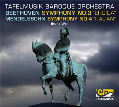 Weil Bruno / Tafelmusik & Beethoven/Mendelssohn - Symphonien 3 & 4