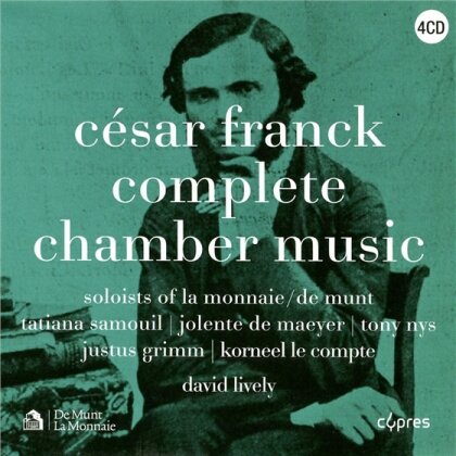 Lively David / Des La Monnaie & Des Munt & César Franck (1822-1890) - Komplette Kammermusik (4 CDs)