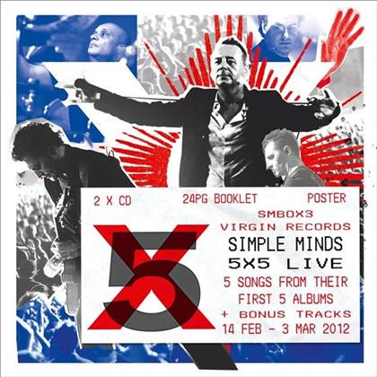 Simple Minds - 5X5 Live (Limited Edition, 2 CDs)