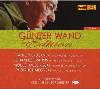 Wand Günter / Ndr Sinfonieorchester & Günter Wand - Günter Wand Edition (5 CDs)