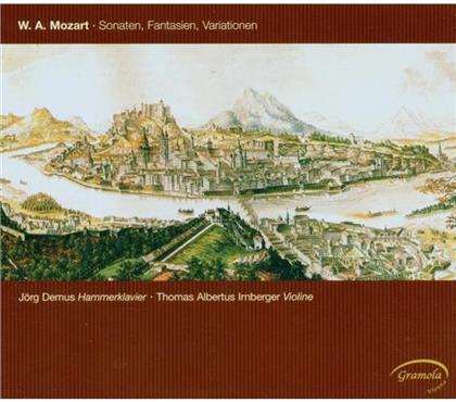 Thomas Albertus Irnberger & Wolfgang Amadeus Mozart (1756-1791) - Sonaten, Fantasien, Variatione