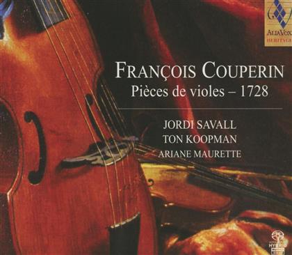 Jordi Savall, Ariane Maurette, François Couperin Le Grand (1668-1733) & Ton Koopman - Pieces De Violes - 1728 (Hybrid SACD)