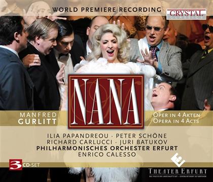 Calesso Enrico / Papandreou Ilia / & Manfred Gurlitt - Nana (3 CD)