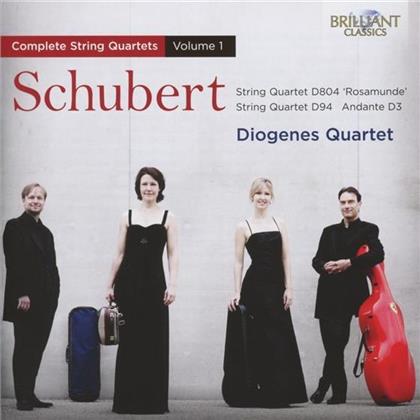 Diogenes Quartet & Franz Schubert (1797-1828) - Streichquartette