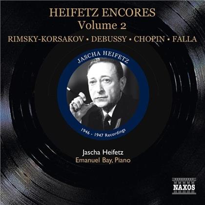 Jascha Heifetz & --- - Heifetz Encores 2