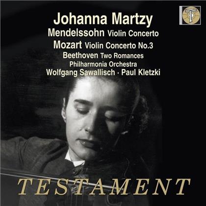 Martzy Johanna / Philharmonia Orchestra & Ludwig van Beethoven (1770-1827) - Romanze Nr1 In G-Dur Op40, Romanze 2