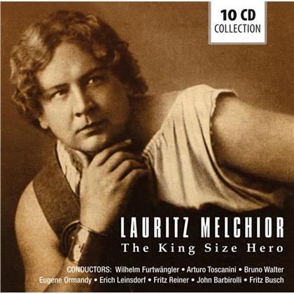 Lauritz Melchior & --- - King Size Hero (10 CDs)