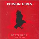 Poison Girls - Statement (4 CDs)