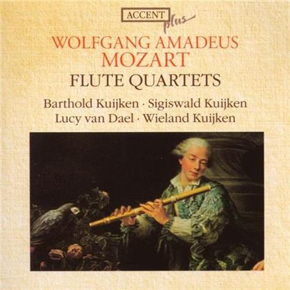 Kuijken Quartet & Wolfgang Amadeus Mozart (1756-1791) - Flötenquartette