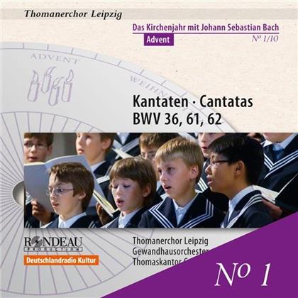 Thomanerchor Leipzig / Biller Christoph & Johann Sebastian Bach (1685-1750) - Bwv36, Bwv61, Bwv62