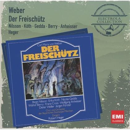 Heger Robert / Nilsson / Gedda / Koeth / & Carl Maria von Weber (1786-1826) - Freischuetz (2 CDs)