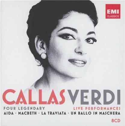 Maria Callas & Giuseppe Verdi (1813-1901) - Verdi - Four Legendary Live Perform. (8 CDs)