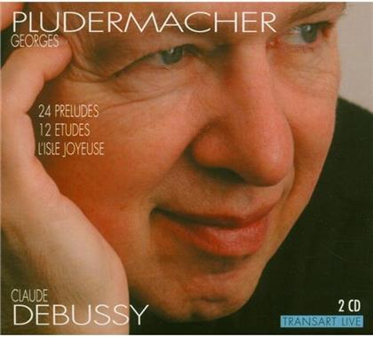 G. Pludermacher, Piano - Debussy / Preludes Et Etudes (2 CDs)