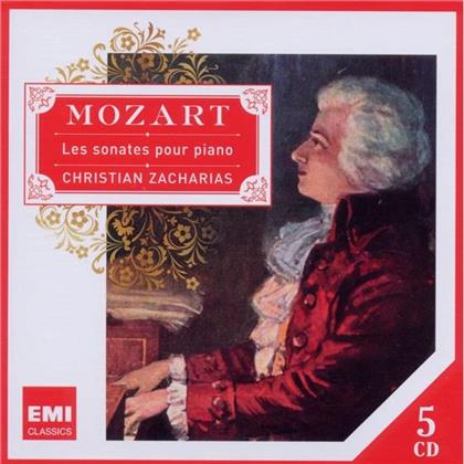 Christian Zacharias & Wolfgang Amadeus Mozart (1756-1791) - Saemtliche Klaviersonaten (5 CD)