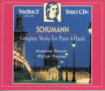 Andras Schiff - Peter Frankl & Robert Schumann (1810-1856) - Schumann: Complete Works For P (3 CDs)