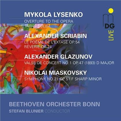 Beethoven Orchester Bonn & Lysenko / Scriabin / Glazunov - Russische Komponisten Um 1900 (SACD)