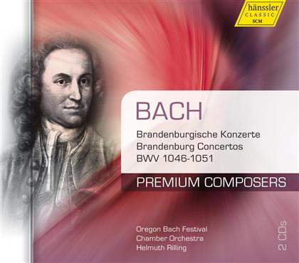 Oregon Bach Festival Kammerorc & Johann Sebastian Bach (1685-1750) - Bach - Sechs Brandenburgische (2 CDs)