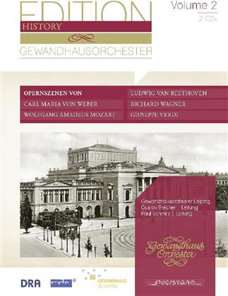 Carl Maria von Weber (1786-1826), Wolfgang Amadeus Mozart (1756-1791), Ludwig van Beethoven (1770-1827), Richard Wagner (1813-1883), … - Opernszenen Von Weber, Mozart (2 CDs)