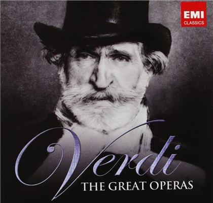 Giuseppe Verdi (1813-1901), Riccardo Muti, Herbert von Karajan, James Levine & Maria Callas - Great Operas (35 CDs)
