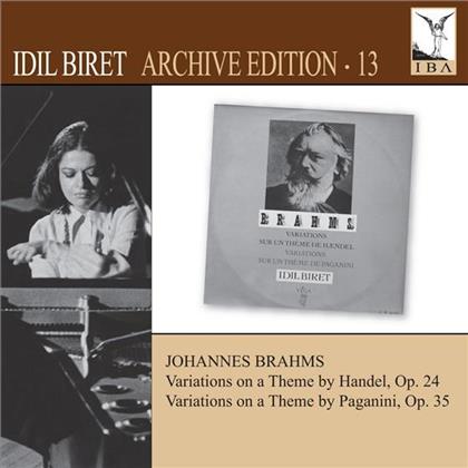 Idil Biret & Johannes Brahms (1833-1897) - Archive Edition 13