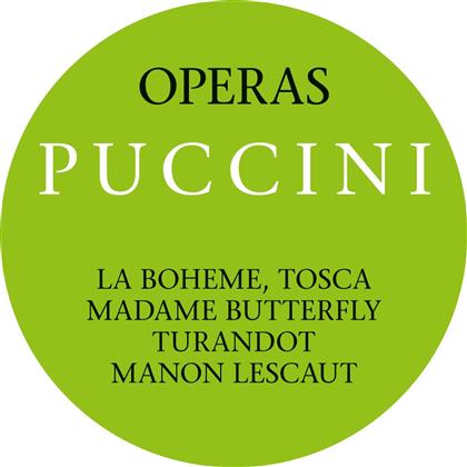 Sabata & Giacomo Puccini (1858-1924) - Opern-Operas - Gesamt (10 CDs)