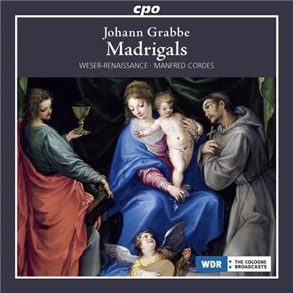 Cordes Manfred / Weser-Renaissance & Johann Grabbe - Komplette Madrigalen & Instrum