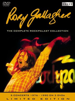 Rory Gallagher - Live at Rockpalast - Complete Recordings (3 DVDs)