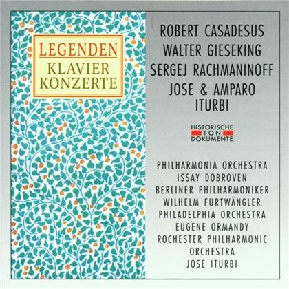Casadeus / Giseking /Iturbi/Rachmaninoff - Legenden - Klavierkonzerte (2 CDs)