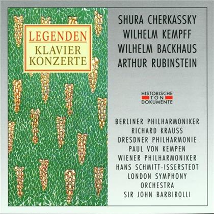 Cherkassky / Kempff /Backhaus/Rubinstein - Legenden - Klavierkonzerte (2 CDs)