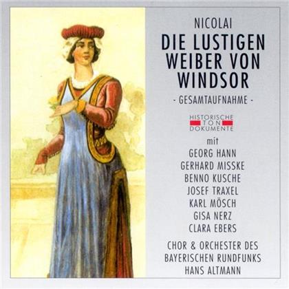 Altmann Hans / Bayerischer Rundfunk & Otto Nicolai (1810-1849) - Die Lustigen Weiber Von Windsor (2 CDs)