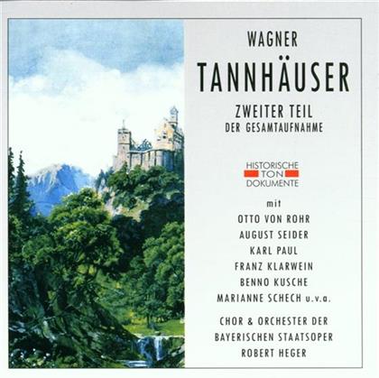 Heger Robert / Bayerische Staatsoper & Richard Wagner (1813-1883) - Tannhäuser Teil 2 (2 CDs)