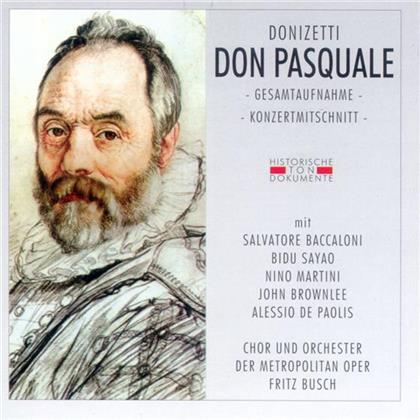Busch Fritz / Metropolitan Opera & Gaetano Donizetti (1797-1848) - Don Pasquale (2 CDs)