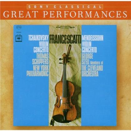 Francescatti Zino /Schippers / Szell & Mendelssohn Felix / Tschaikowsky P. - Greatperformances - Violin Concertos