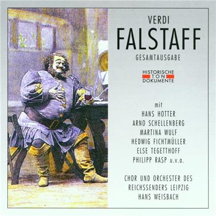 Weisbach Hans / Reichssender Leipzig & Giuseppe Verdi (1813-1901) - Falstaff (De) (2 CDs)