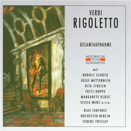 Fricsay Ferenc / Rias So Berlin & Giuseppe Verdi (1813-1901) - Rigoletto (2 CDs)