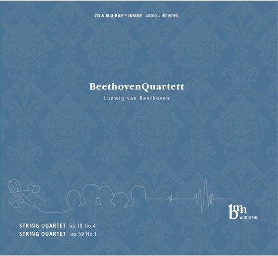 Beethoven Quartett - String Quartet Op 18,4/59,1 (2 CDs)