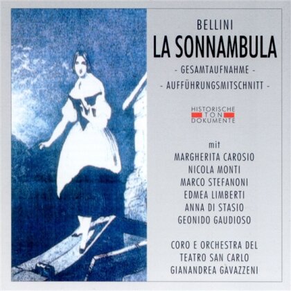 Gavazzeni Giannandrea / Teatro San Carlo & Vincenzo Bellini (1801-1835) - La Sonnambula (2 CDs)