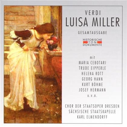 Elmendorff Karl / Säschsische Staatskap. & Giuseppe Verdi (1813-1901) - Luisa Miller (2 CDs)