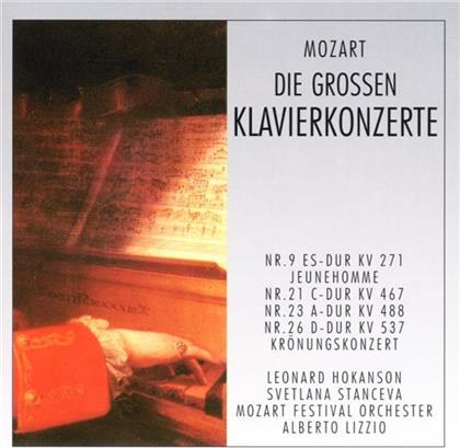 Hokanson / Stanceva / Lizzio / Mofo & Wolfgang Amadeus Mozart (1756-1791) - Grossen Klavierkonzerte - 9,21,23,26 (2 CDs)