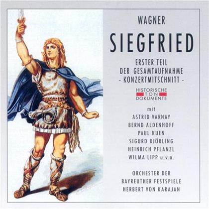Richard Wagner (1813-1883), Herbert von Karajan & Bayreuther Festspielorchester - Siegfried Teil 1 (2 CDs)