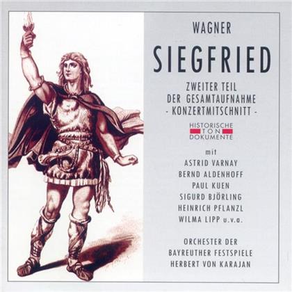 Richard Wagner (1813-1883), Herbert von Karajan & Bayreuther Festspielorchester - Siegfried Teil 2 (2 CDs)