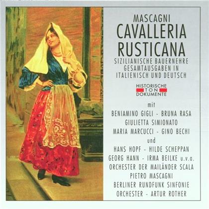 Rother Artur / Gigli / Berliner Rso & Pietro Mascagni (1863-1945) - Cavalleria Rusticana (Ita&De) (2 CDs)