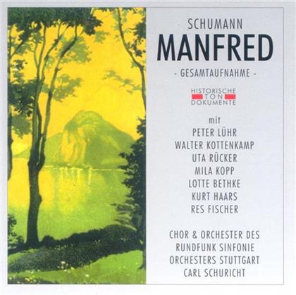 Schuricht Carl / Rso Stuttgart & Robert Schumann (1810-1856) - Manfred (2 CDs)