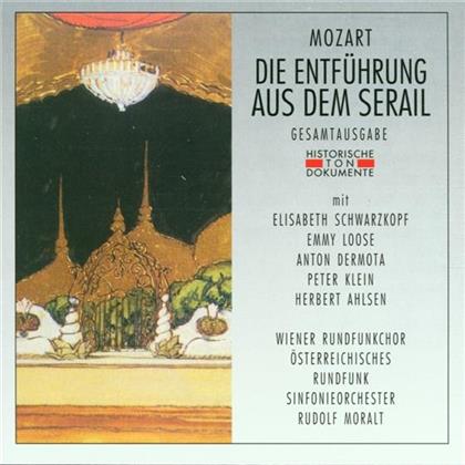 Moralt Rudolf / Österreichisches Rso & Wolfgang Amadeus Mozart (1756-1791) - Die Entführung Aus Dem Serail (2 CDs)