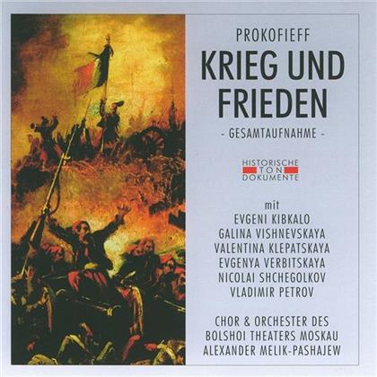 Melik-Pashajew Alexander / Bolshoi Thea. & Serge Prokofieff (1891-1953) - Krieg Und Frieden (2 CDs)