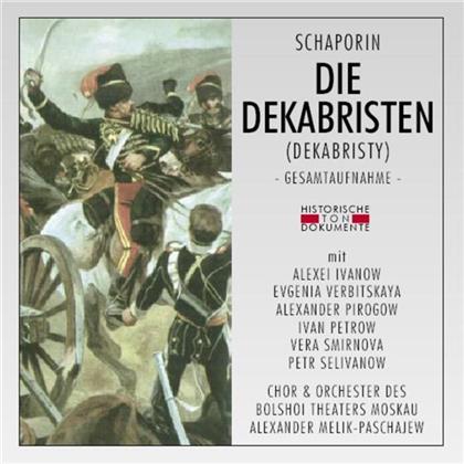 Alexander Melik-Paschajew & Juri Alxandrowitsch Schaporin - Dekabristen (Dekabristy) (2 CDs)